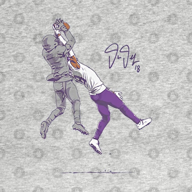 Justin Jefferson The Catch by Chunta_Design